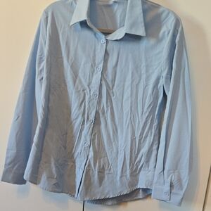 Light Blue Button-Up Shirt